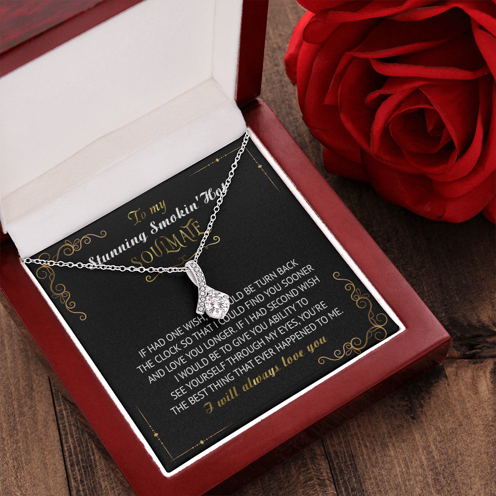 7B To My Stunning Smoking Hot Soulmate Necklace, Gift For Wife, Birthday Gift Ideas