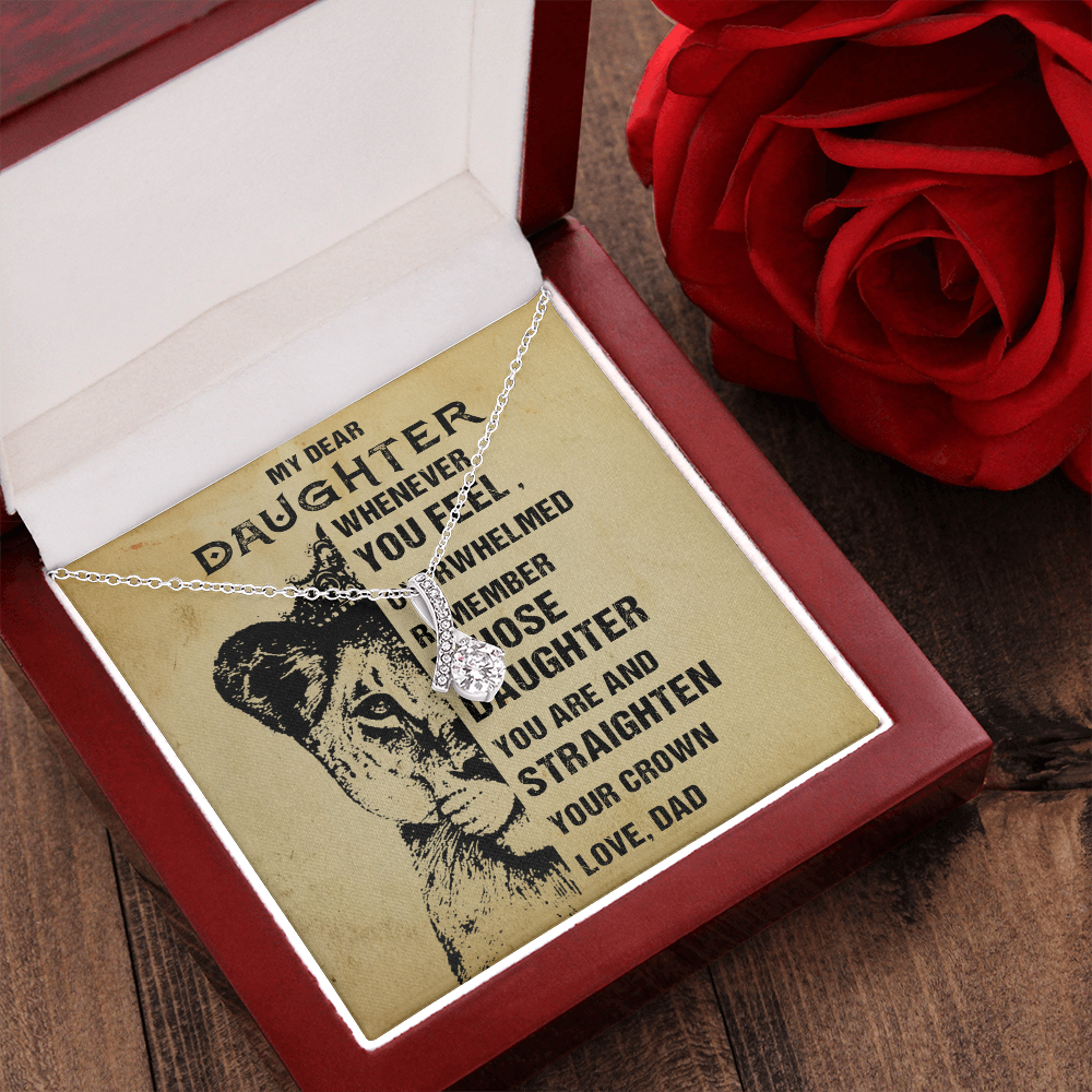 N369A To My Smokin Hot Queen Crown Necklace Gift For Wife Soulmate Valentines Day Gift