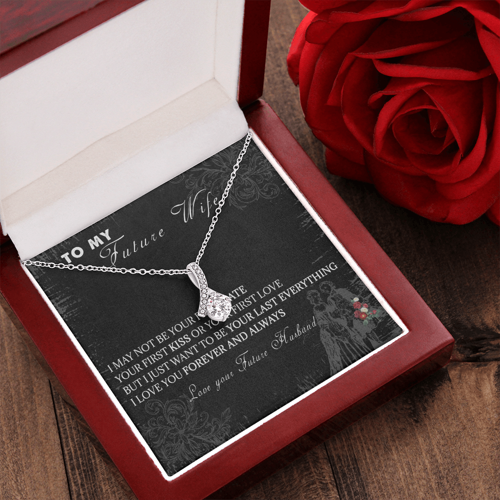 63B Necklace To My Future Wife, Cute Gift for Her, Girlfriend Birthday Gift, Womens