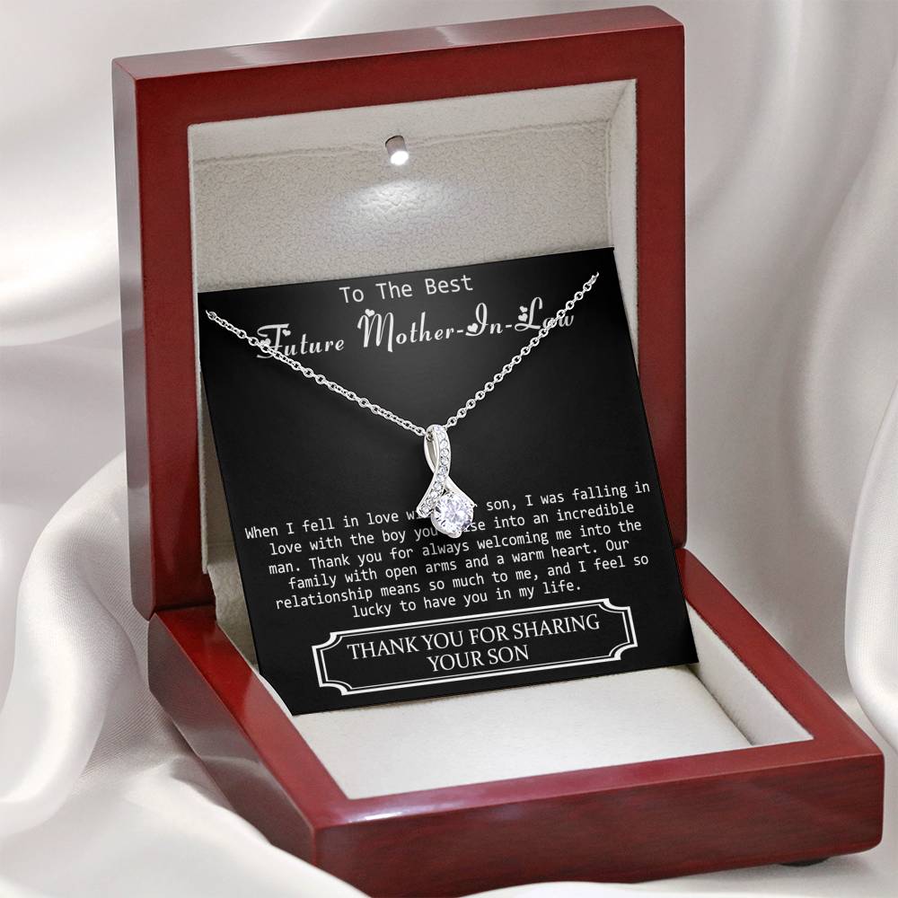 Future Mother in Law, Mother in Law Gift, Mother of the Groom Necklace
