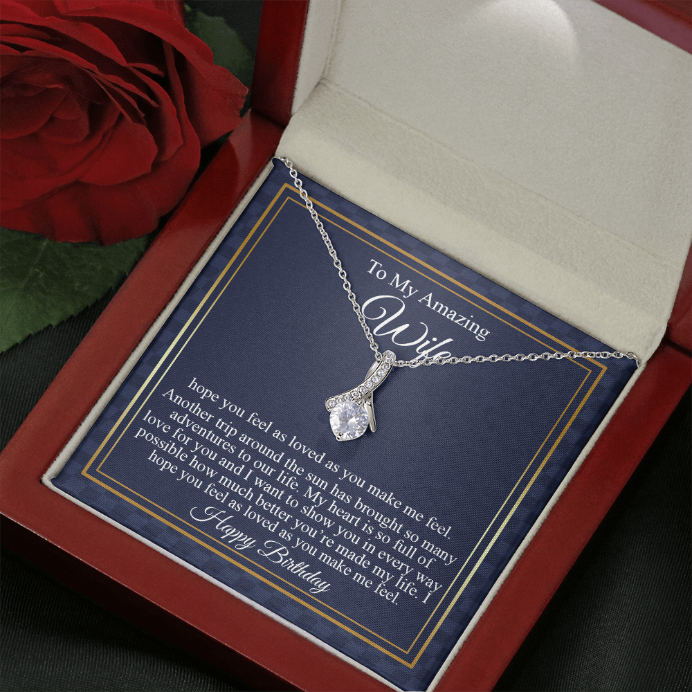 507 To My Wife Necklace - Birthday Gift for Wife - Wife Birthday
