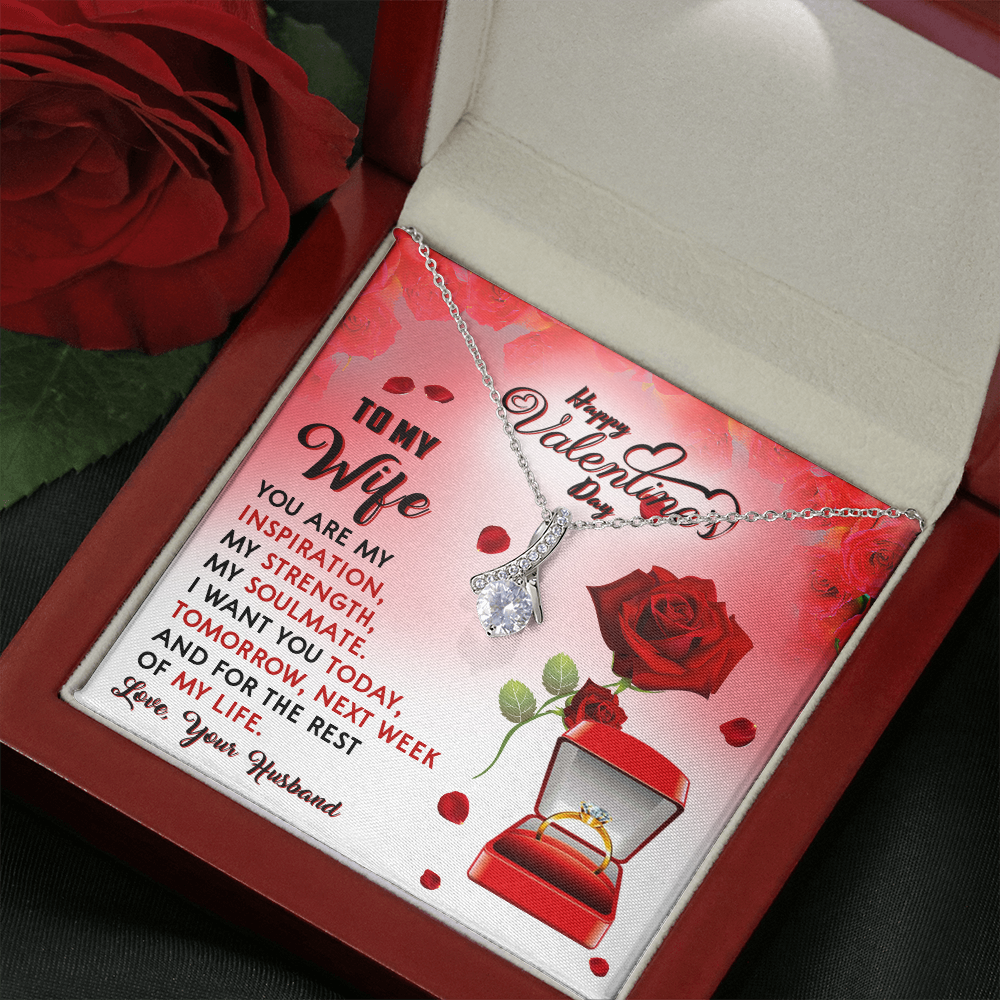 209B - To my Wife Gift from Husband, I LOVE YOU Forever & Always, Valentine's Day Gift