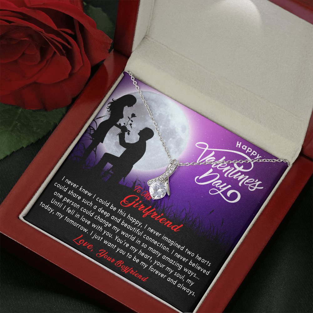199B - Necklace To My Girlfriend, Love Gift from Boyfriend, Happy Valentine's Day Gift