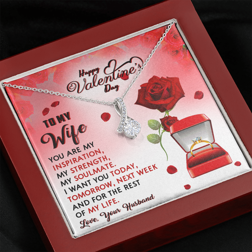 209B - To my Wife Gift from Husband, I LOVE YOU Forever & Always, Valentine's Day Gift