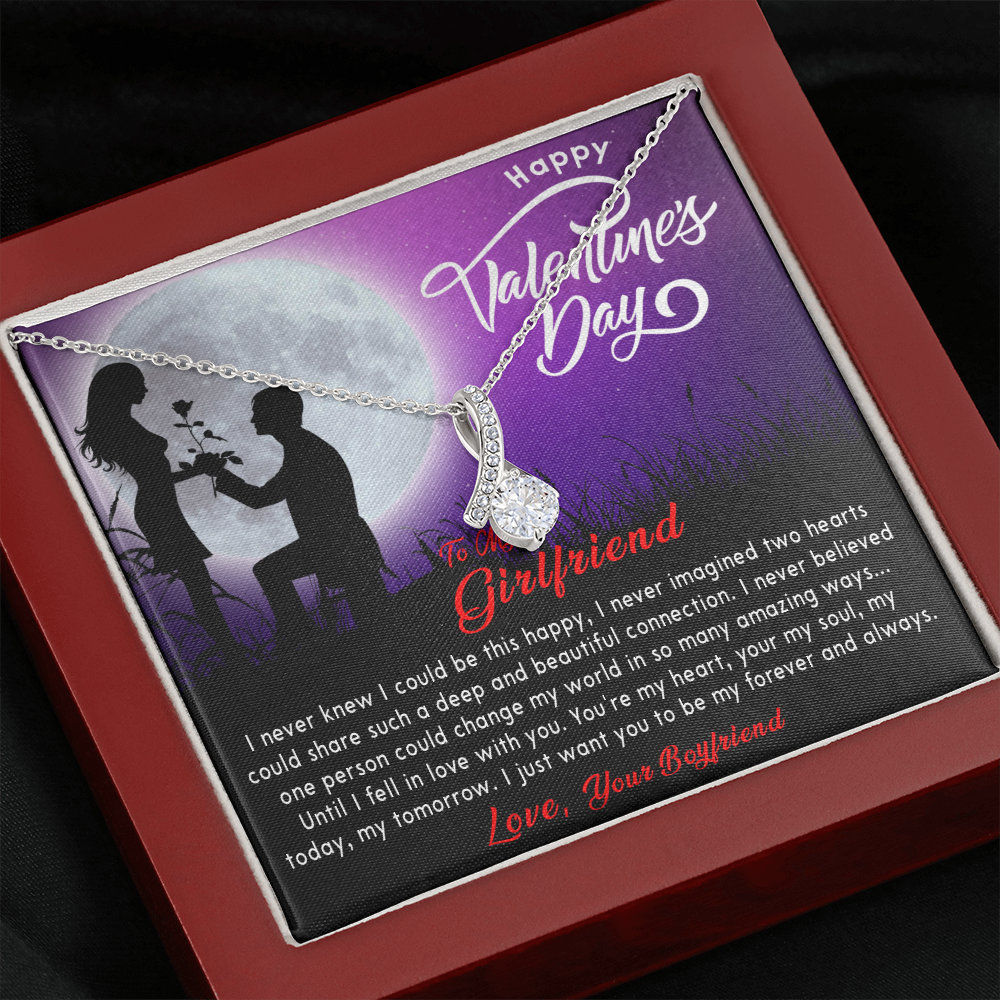199B - Necklace To My Girlfriend, Love Gift from Boyfriend, Happy Valentine's Day Gift