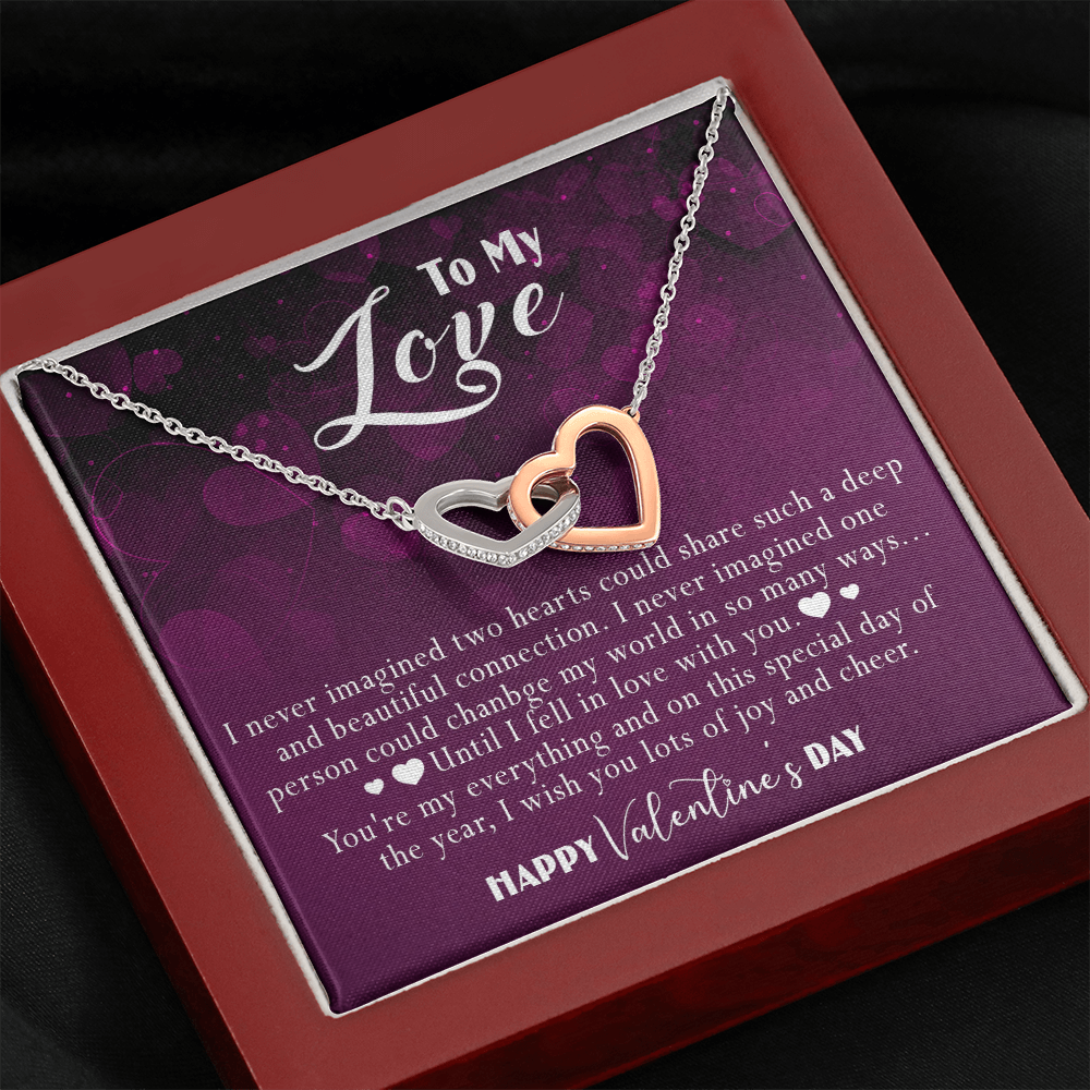 217D Happy Valentine's Day Gift, Necklace for your Love, Wife Gift, Girlfriend Gift