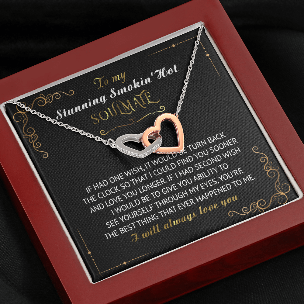 7D To My Stunning Smoking Hot Soulmate Necklace, Gift For Wife, Birthday Gift Ideas