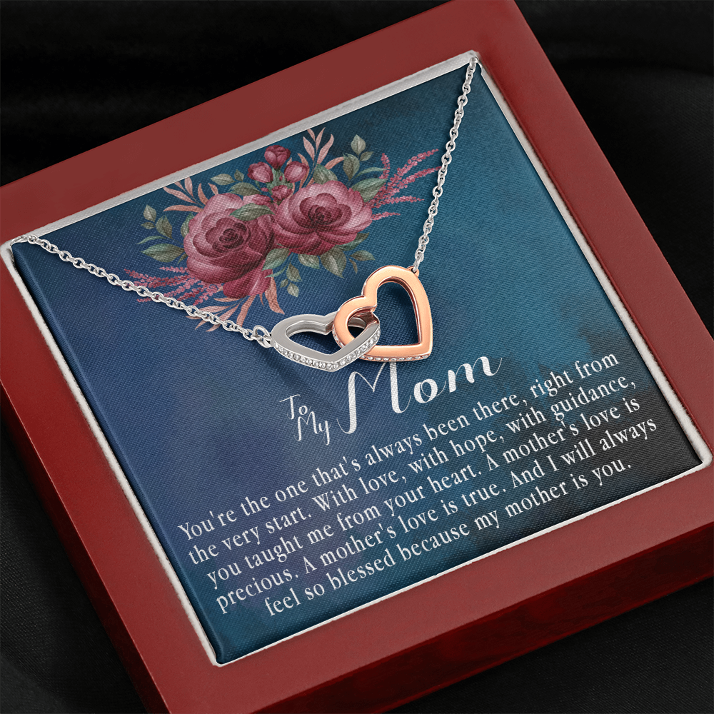 151D To My Mom Necklace, Mama, Gift From Son For Birthday, Necklace I Love My Mom