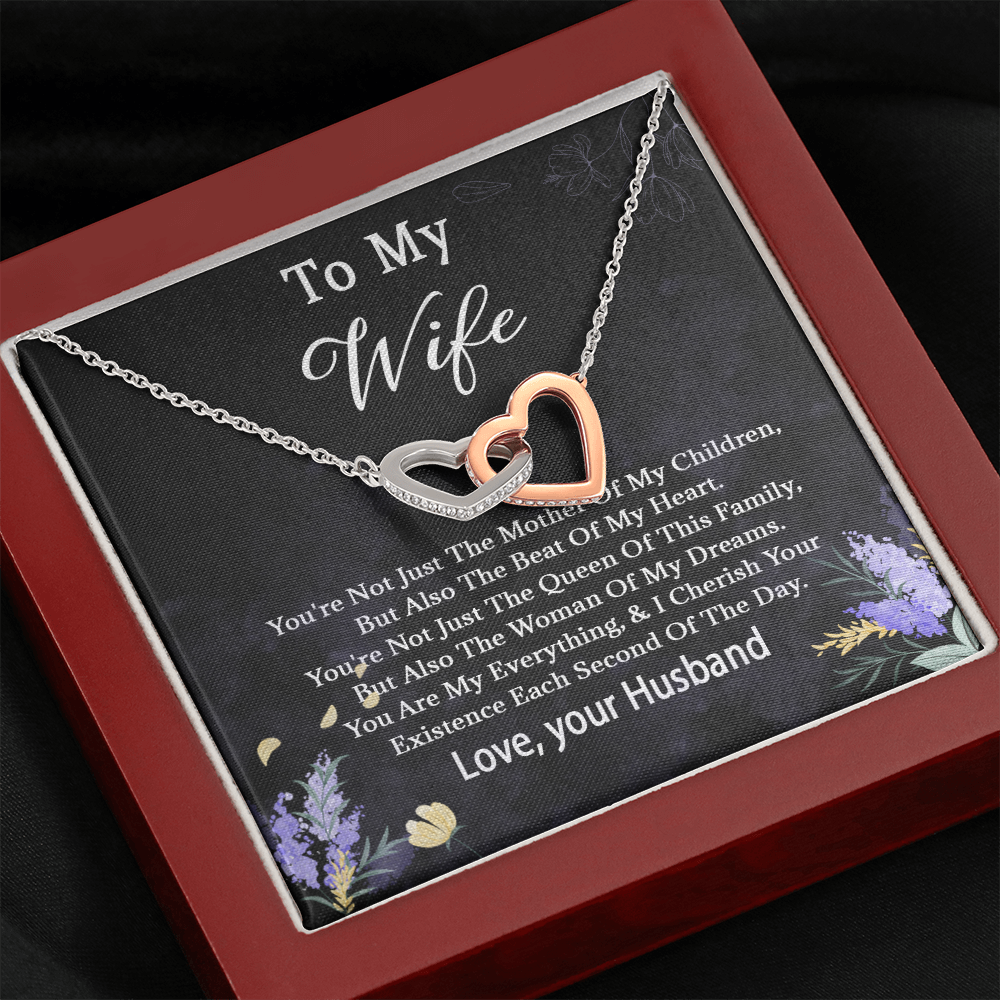 68D Necklace To My Wife, Women Necklace for Her, I LOVE YOU Necklace from Husband
