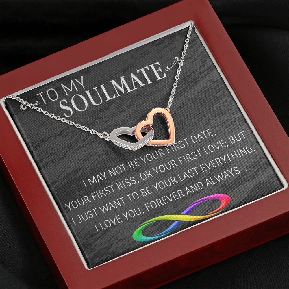 69D Necklace To My Soulmate/Girlfriend/Wife, Women Necklace for Her from Husband