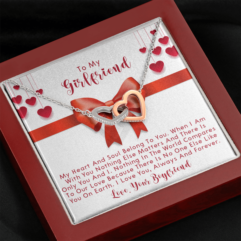 251D Necklace To My Girlfriend, Love Gift for Her From Boyfriend, Couple Necklace