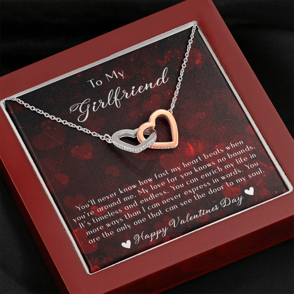 178D Valentine's Day Gift To My Girlfriend, I LOVE YOU Forever & Always, Perfect Gift