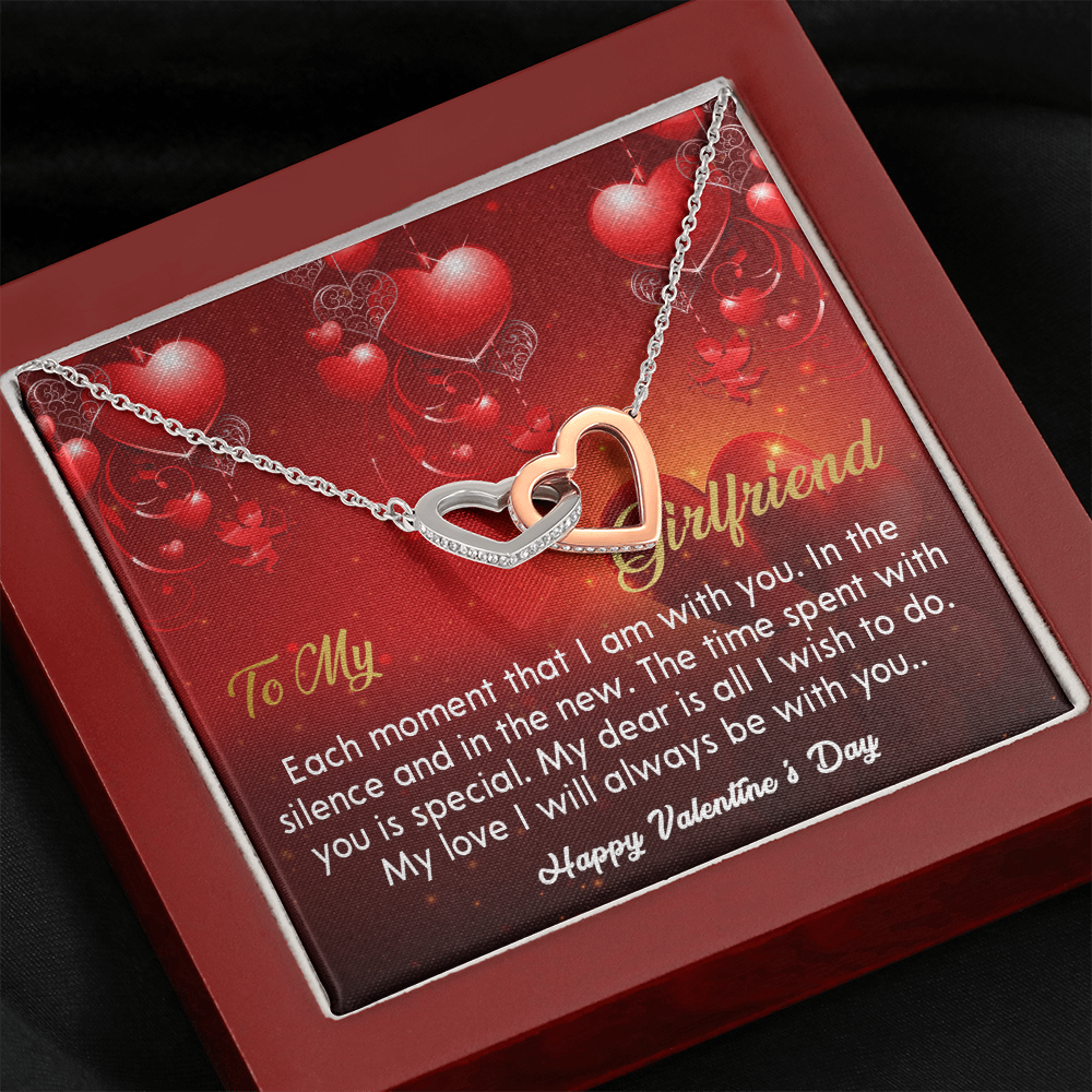 211D Necklace To my Girlfriend, Valentine Gift for Women, Happy Valentine's Day Gift