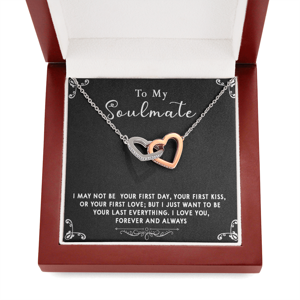 169D Gift To My Soulmate Necklace, Birthday Necklace For Wife, Happy Valentine Gift
