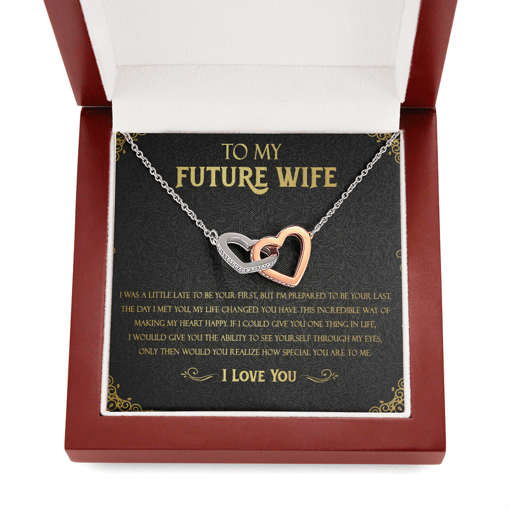 72D Necklace To Future Wife/Girlfriend, Woman Necklace Gift for Her From Husband