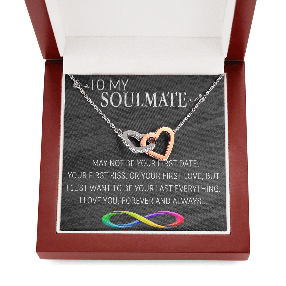 69D Necklace To My Soulmate/Girlfriend/Wife, Women Necklace for Her from Husband