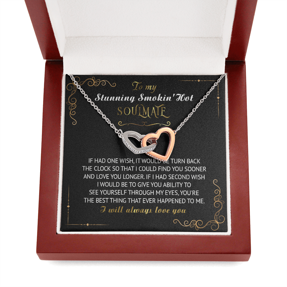 7D To My Stunning Smoking Hot Soulmate Necklace, Gift For Wife, Birthday Gift Ideas