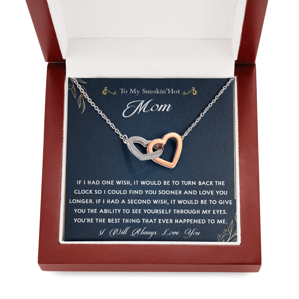159D To My Smokin Hot Mom Necklace, Gift for Her, Mom Necklace I Will Always Love You