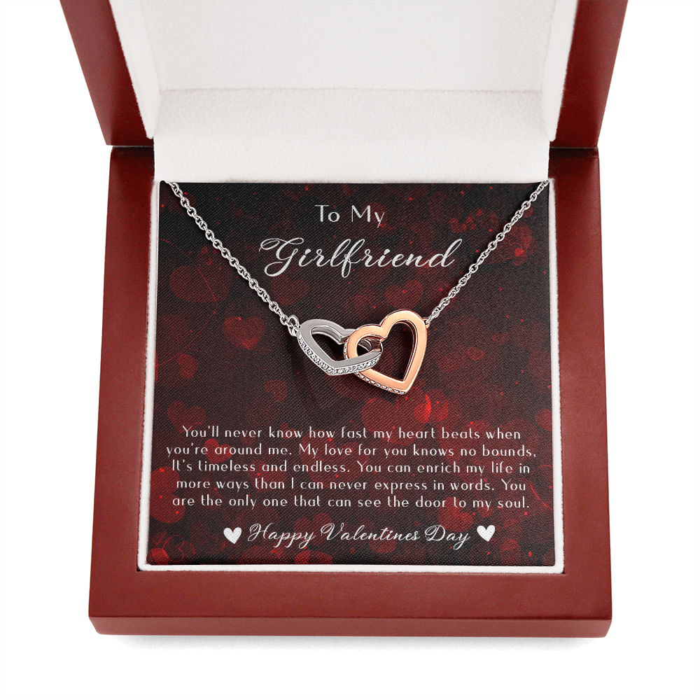 178D Valentine's Day Gift To My Girlfriend, I LOVE YOU Forever & Always, Perfect Gift