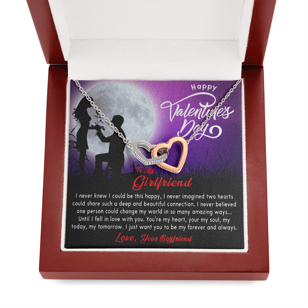 199D Necklace To My Girlfriend, Love Gift from Boyfriend, Happy Valentine's Day Gift