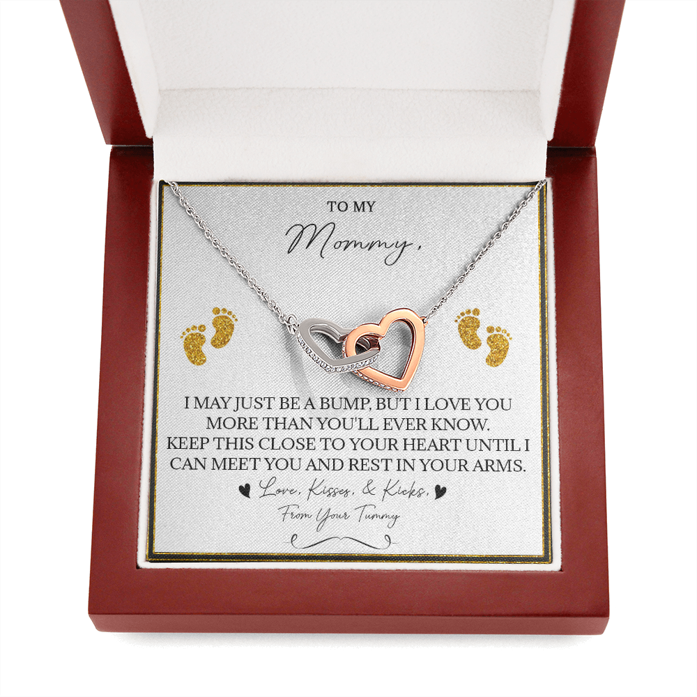 136D Necklace To My Mommy, Gift for New Mom, Perfect Necklace Gift for Wife, Women