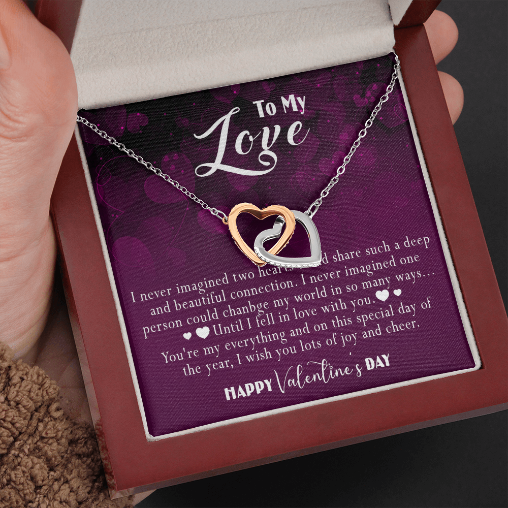 217D Happy Valentine's Day Gift, Necklace for your Love, Wife Gift, Girlfriend Gift