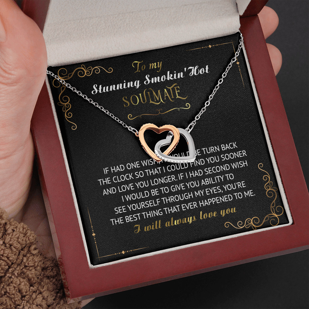 7D To My Stunning Smoking Hot Soulmate Necklace, Gift For Wife, Birthday Gift Ideas