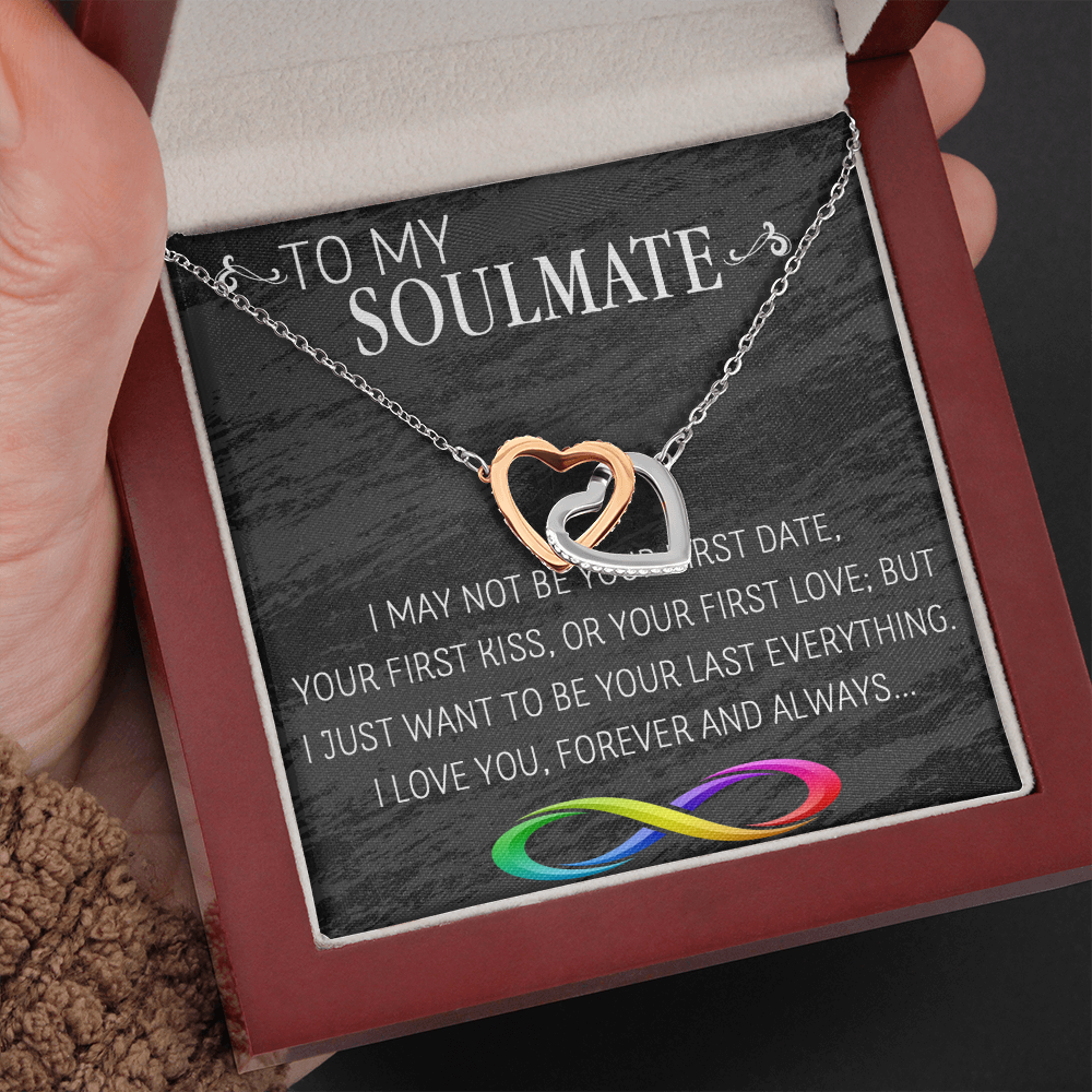 69D Necklace To My Soulmate/Girlfriend/Wife, Women Necklace for Her from Husband