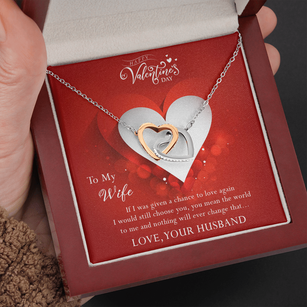 188D Necklace To My Wife, Necklace Perfect Gift for your Wife, I Always Choose You