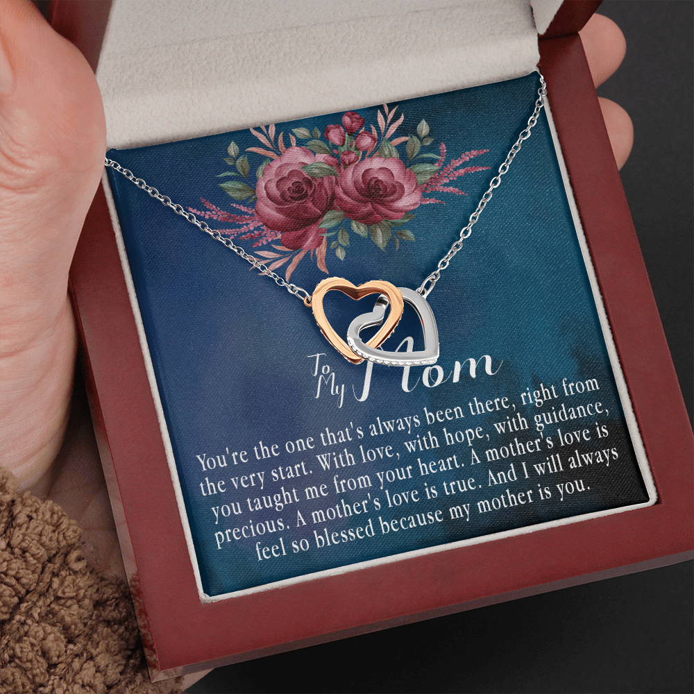 151D To My Mom Necklace, Mama, Gift From Son For Birthday, Necklace I Love My Mom