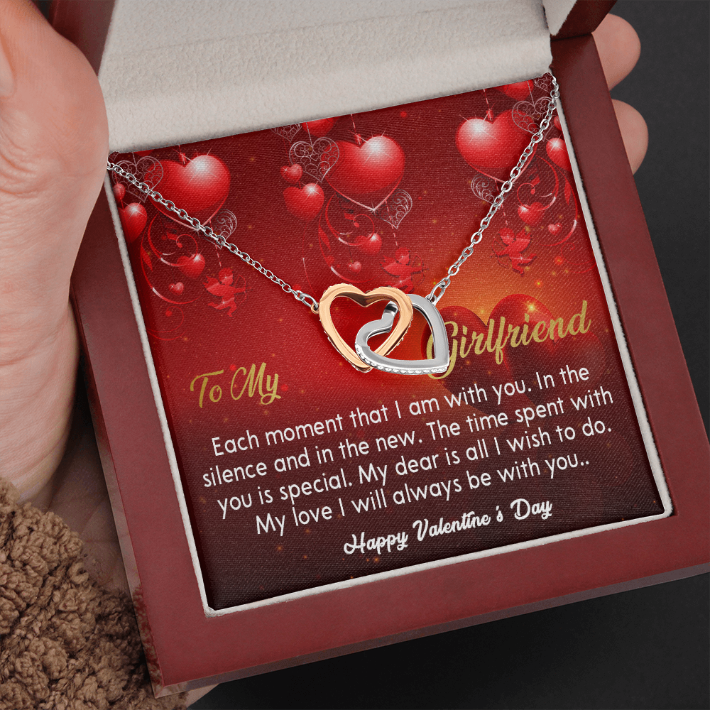 211D Necklace To my Girlfriend, Valentine Gift for Women, Happy Valentine's Day Gift
