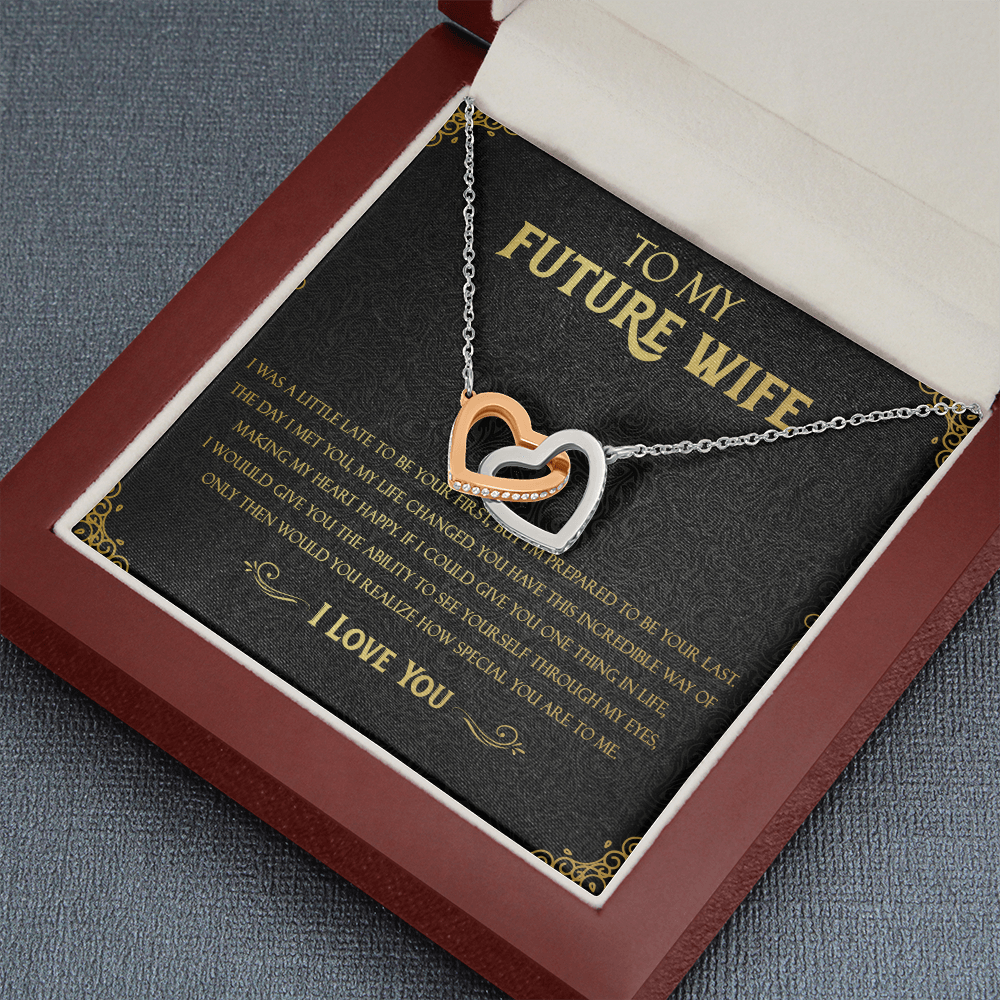 72D Necklace To Future Wife/Girlfriend, Woman Necklace Gift for Her From Husband