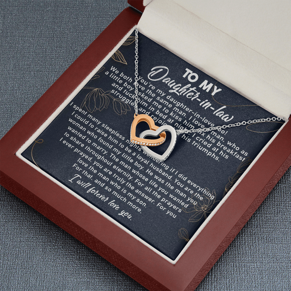 10D To My Daughter-In-Law Necklace, Gift For Daughter In Law, Daughter In Law Gifts