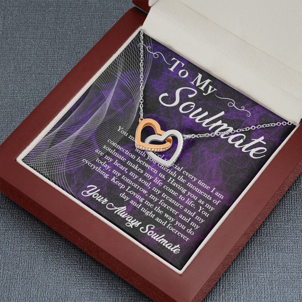 71D Necklace Gift To My Soulmate/Girlfriend/Wife, Women Necklace Gift from Husband