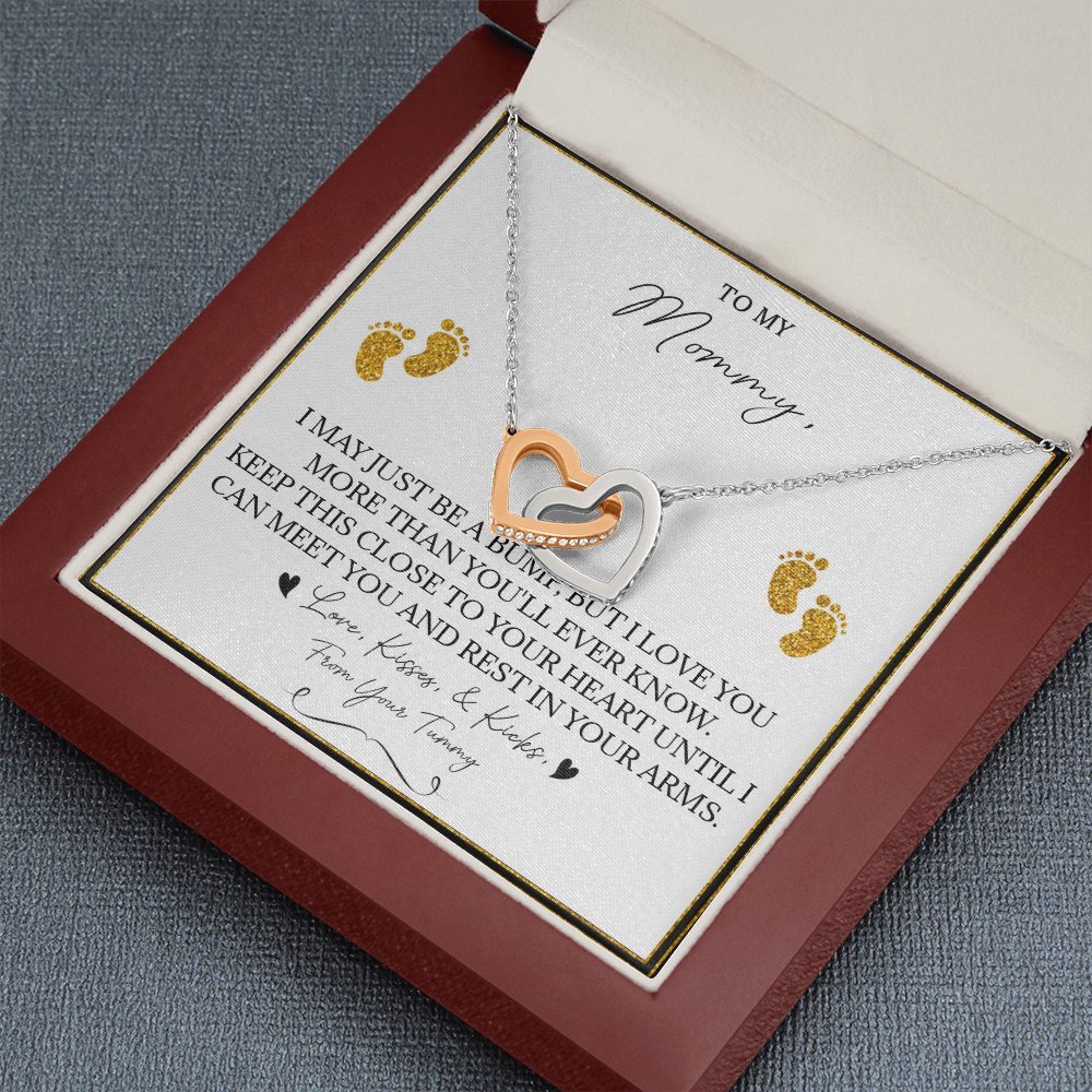 136D Necklace To My Mommy, Gift for New Mom, Perfect Necklace Gift for Wife, Women
