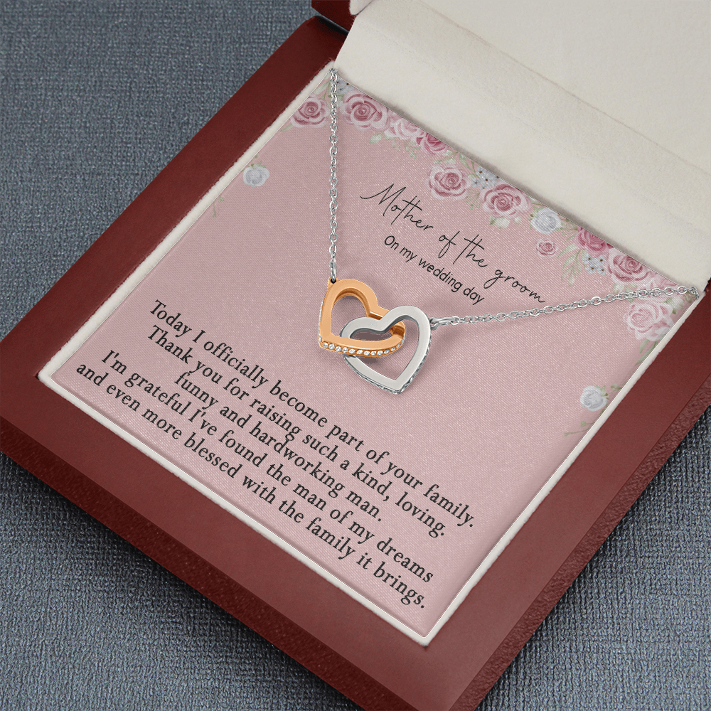 172D Gifts Necklace Love Knot To Mom On My Wedding Day From Son On Wedding Day