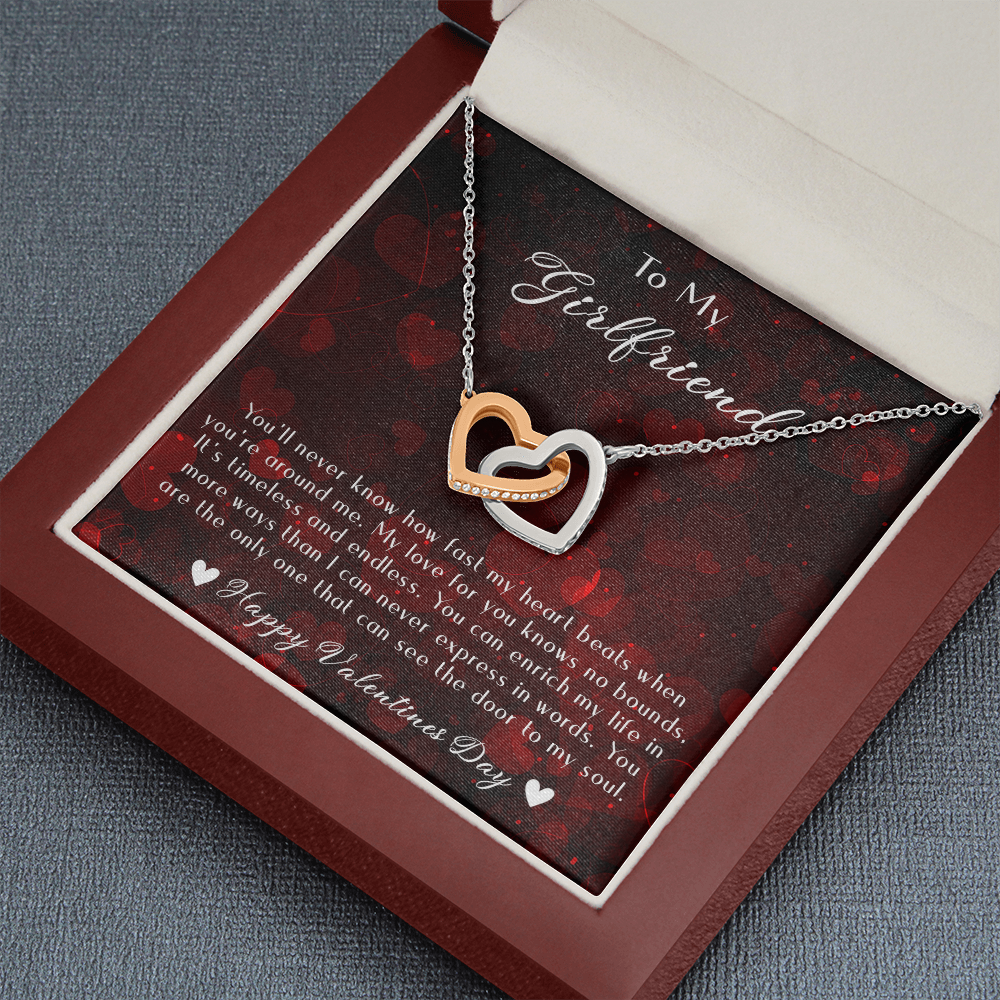 178D Valentine's Day Gift To My Girlfriend, I LOVE YOU Forever & Always, Perfect Gift