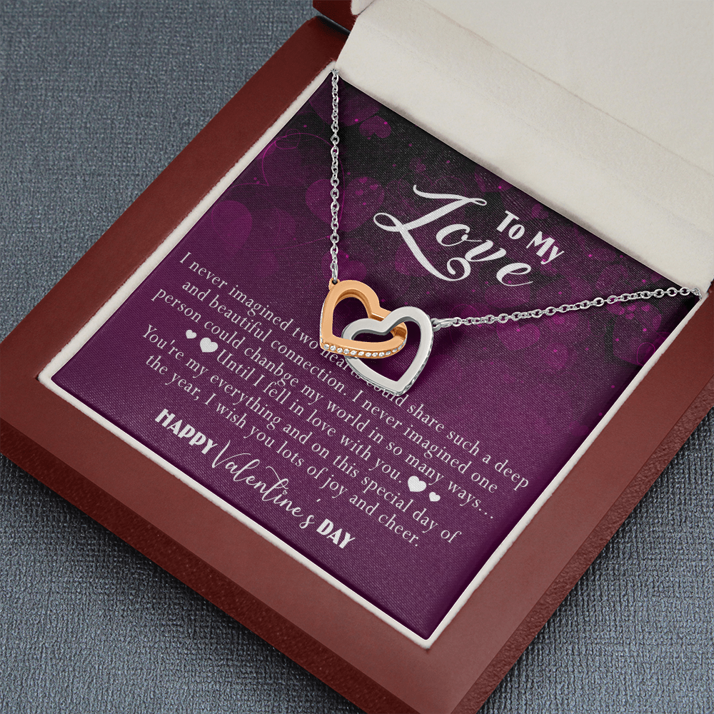 217D Happy Valentine's Day Gift, Necklace for your Love, Wife Gift, Girlfriend Gift