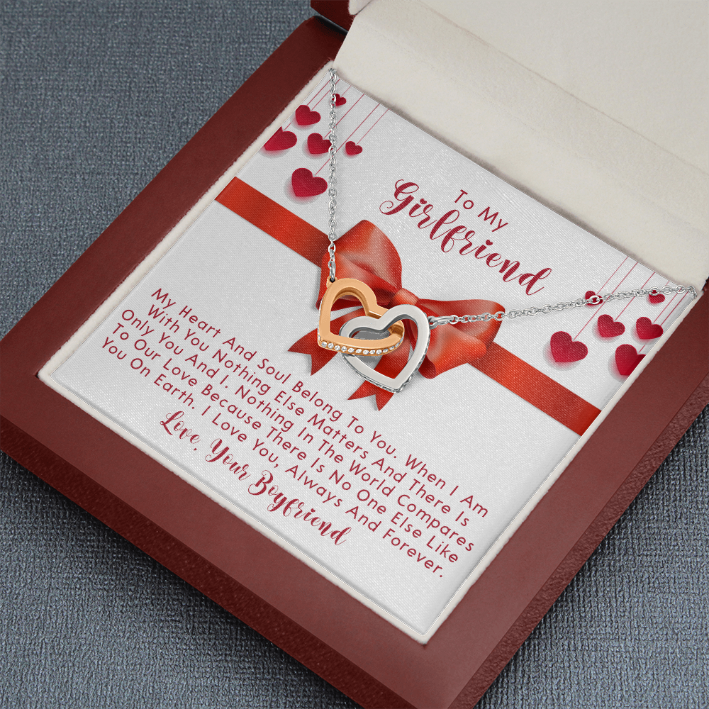251D Necklace To My Girlfriend, Love Gift for Her From Boyfriend, Couple Necklace