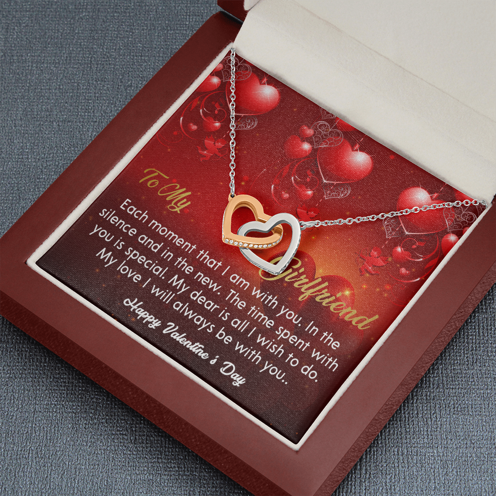 211D Necklace To my Girlfriend, Valentine Gift for Women, Happy Valentine's Day Gift
