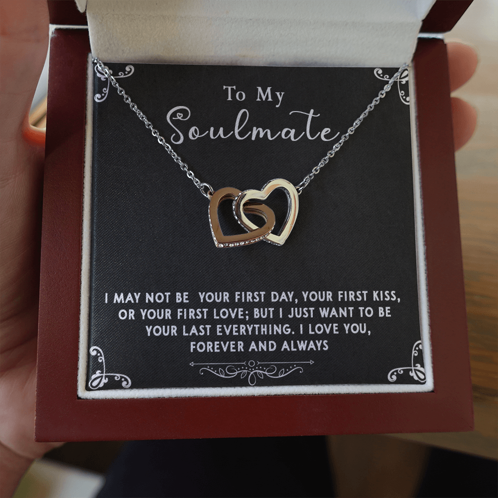 169D Gift To My Soulmate Necklace, Birthday Necklace For Wife, Happy Valentine Gift