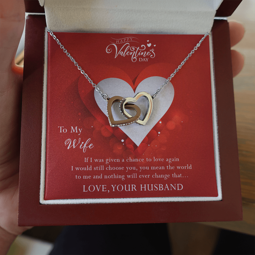 188D Necklace To My Wife, Necklace Perfect Gift for your Wife, I Always Choose You
