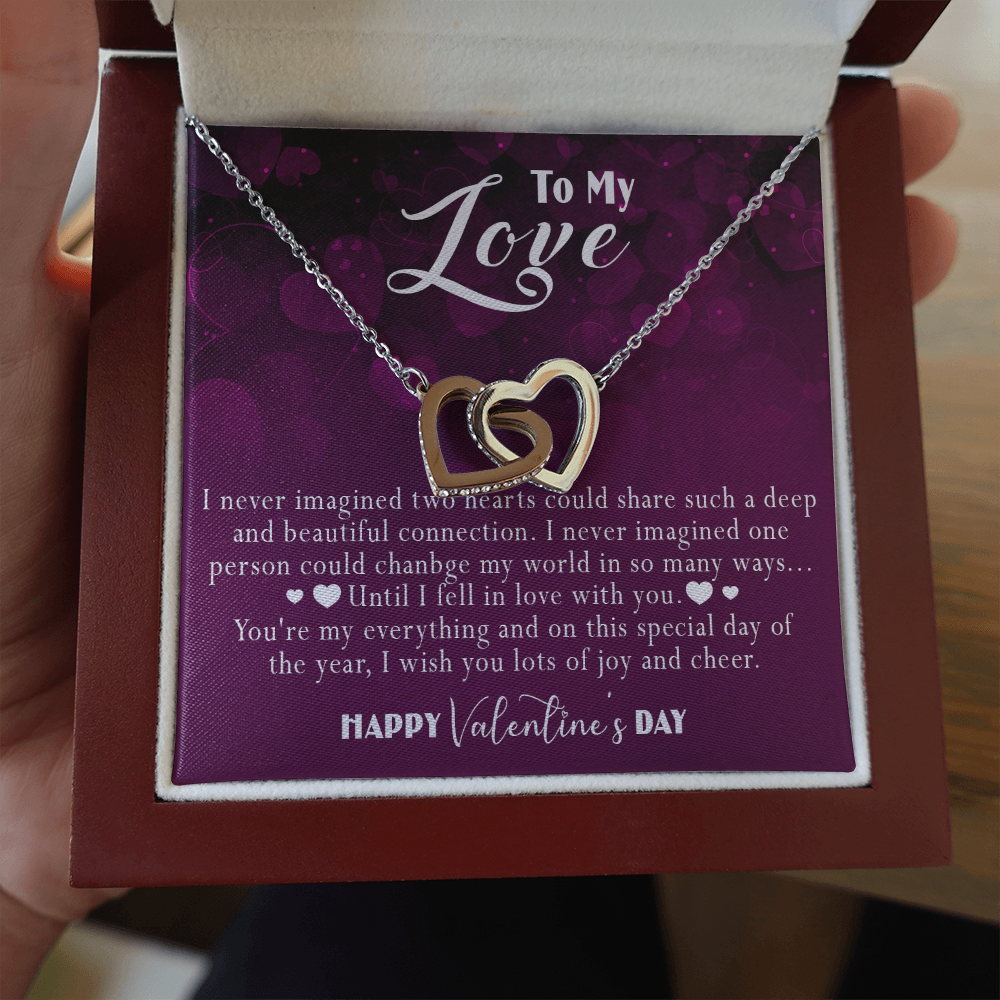 217D Happy Valentine's Day Gift, Necklace for your Love, Wife Gift, Girlfriend Gift