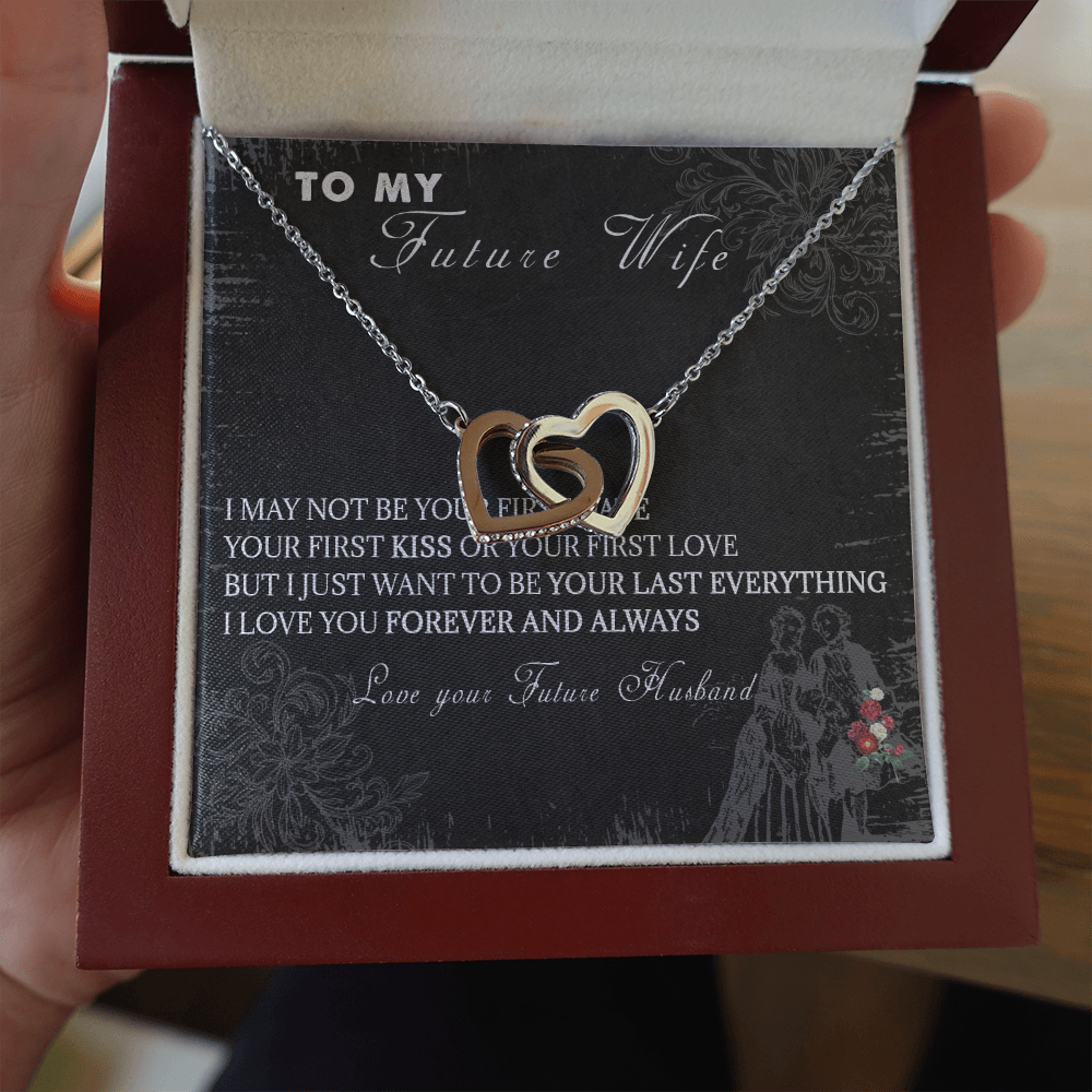63D Necklace To My Future Wife, Cute Gift for Her, Girlfriend Birthday Gift, Womens