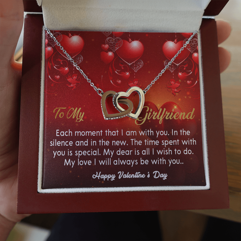 211D Necklace To my Girlfriend, Valentine Gift for Women, Happy Valentine's Day Gift