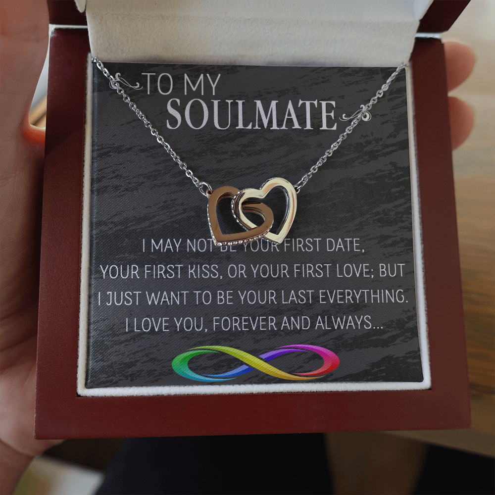 69D Necklace To My Soulmate/Girlfriend/Wife, Women Necklace for Her from Husband