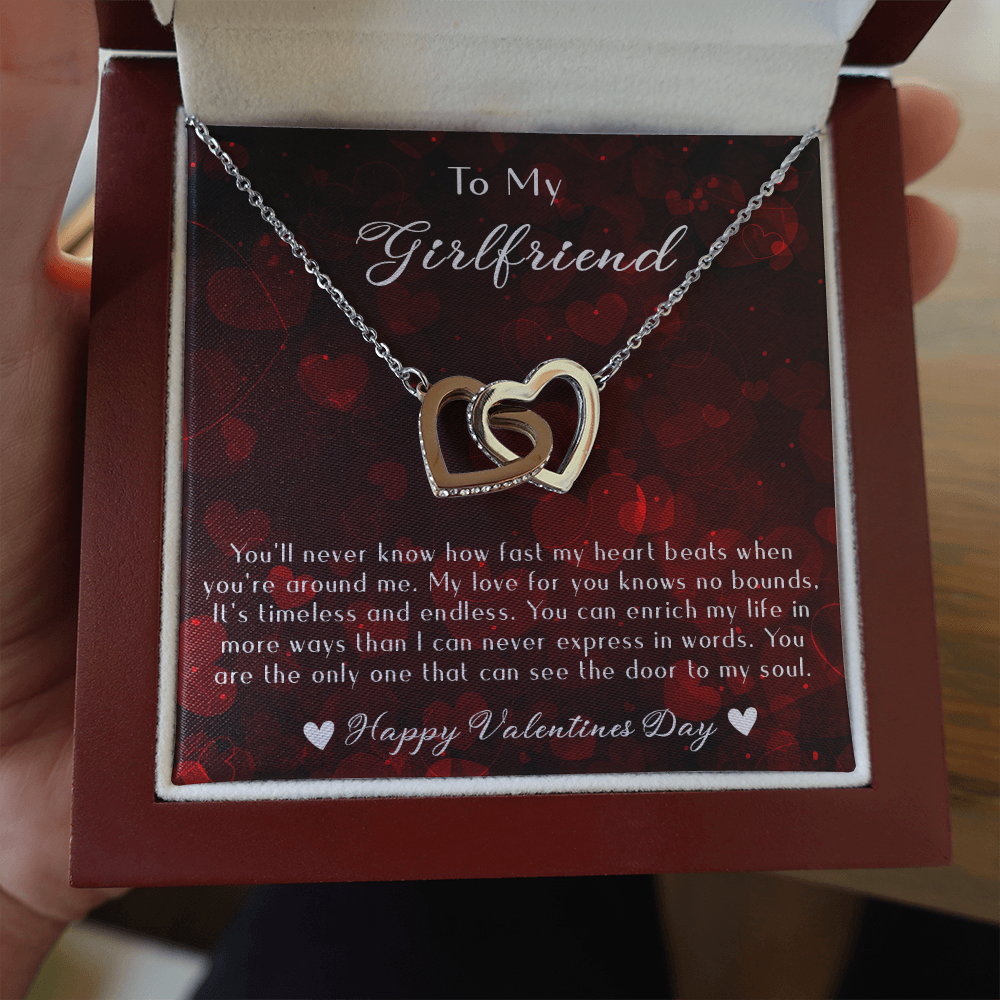 178D Valentine's Day Gift To My Girlfriend, I LOVE YOU Forever & Always, Perfect Gift