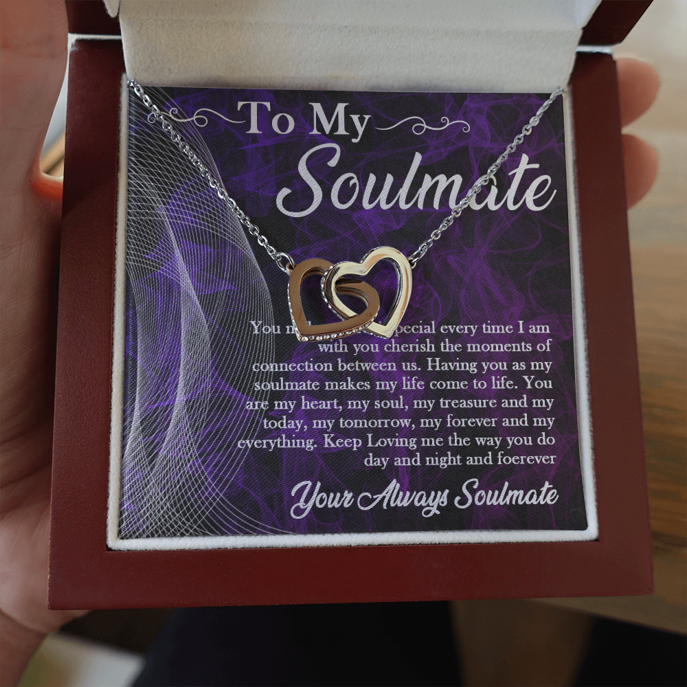 71D Necklace Gift To My Soulmate/Girlfriend/Wife, Women Necklace Gift from Husband