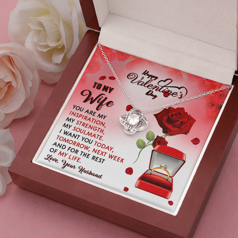 209A - To my Wife Gift from Husband, I LOVE YOU Forever & Always, Valentine's Day Gift