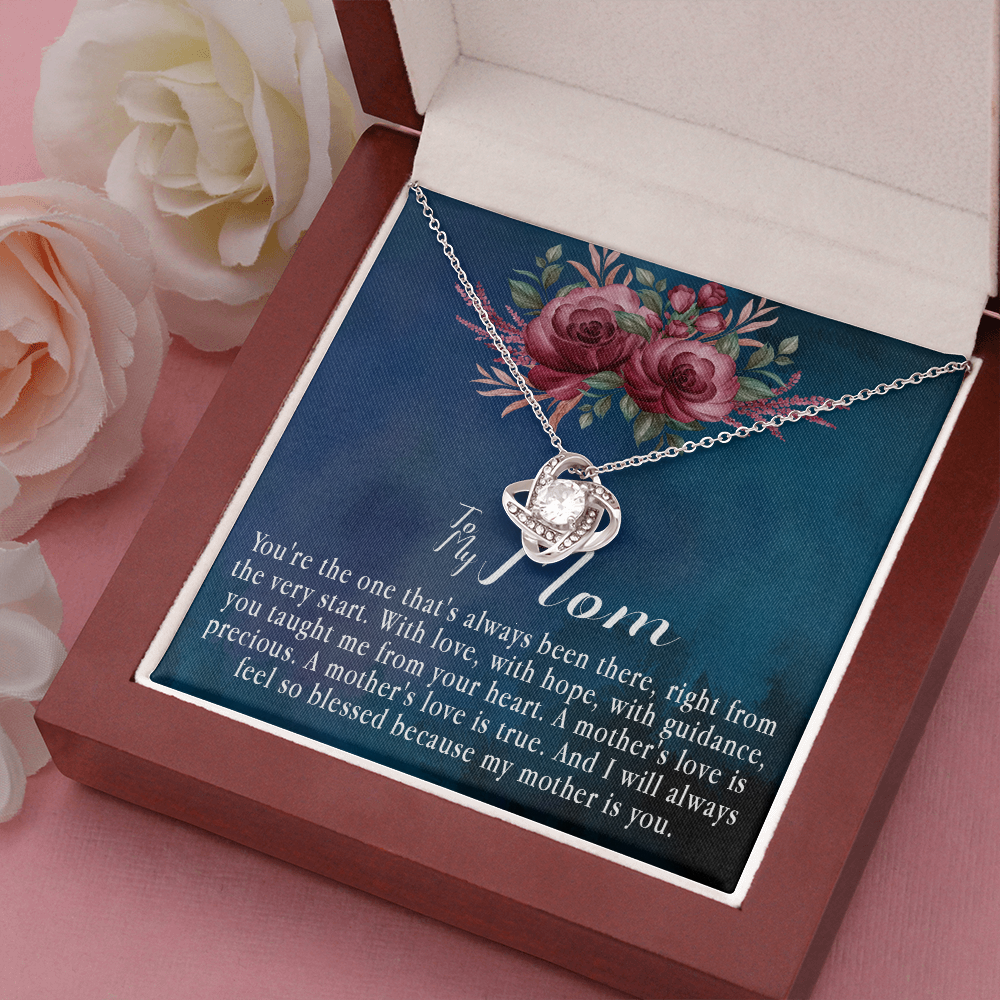 151A To My Mom Necklace, Mama, Gift From Son For Birthday, Necklace I Love My Mom